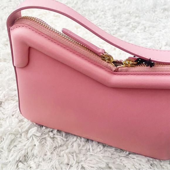 Mansur Gavriel $545 M Frame Baguette NWT Flamingo Pink - Picture 10 of 10